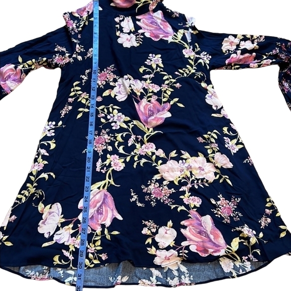 Free People Tate Tunic/Mini Dress in Midnight Combo sz XS NWT - Picture 9 of 11